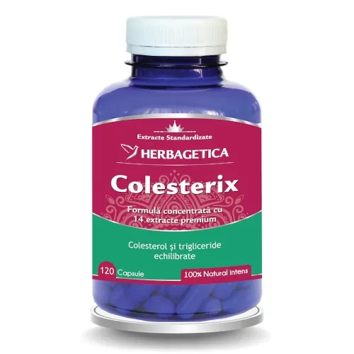Colesterix , 120 capsule, Herbagetica