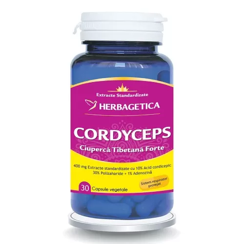 Cordyceps 10/30/1, 30 capsule, Herbagetica