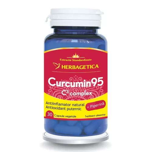 Curcumin95+ C3 Complex, 30 capsule, Herbagetica