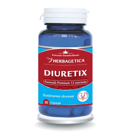Diuretix, 60 capsule, Herbagetica
