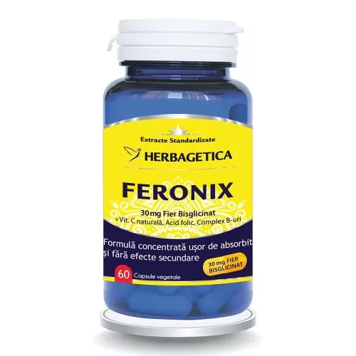 Feronix, 60 capsule, Herbagetica
