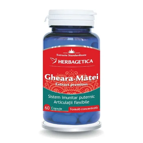 Gheara-Matei, 60 comprimate, Herbagetica
