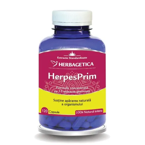 HerpesPrim, 120 capsule, Herbagetica