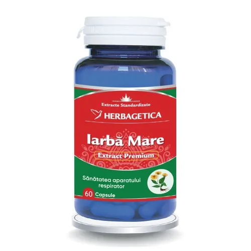 Iarba Mare, 60 capsule, Herbagetica