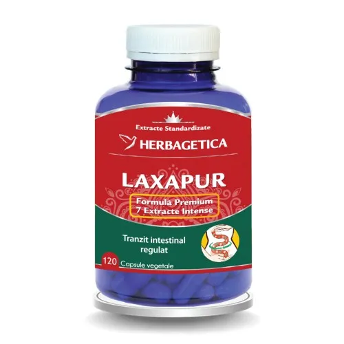 Laxapur, 120 capsule, Herbagetica