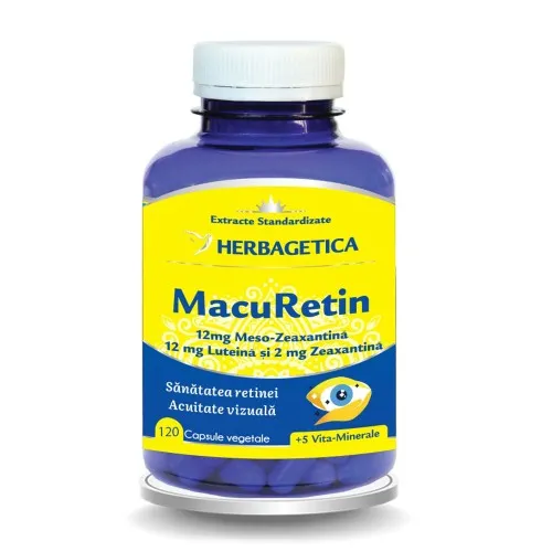 Macuretin, 120 capsule, Herbagetica
