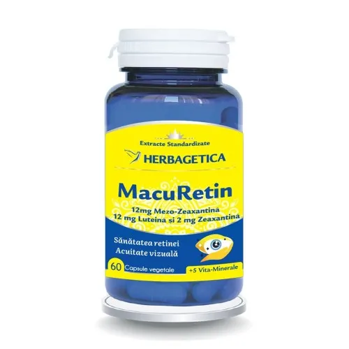 Macuretin, 60 capsule, Herbagetica