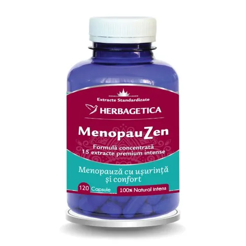 MenopauZen, 120 capsule, Herbagetica