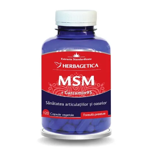 MSM, 120 capsule, Herbagetica