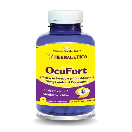 Ocufort, 120 capsule, Herbagetica
