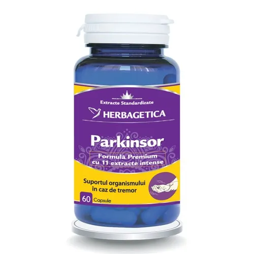 Parkinsor, 60 capsule, Herbagetica