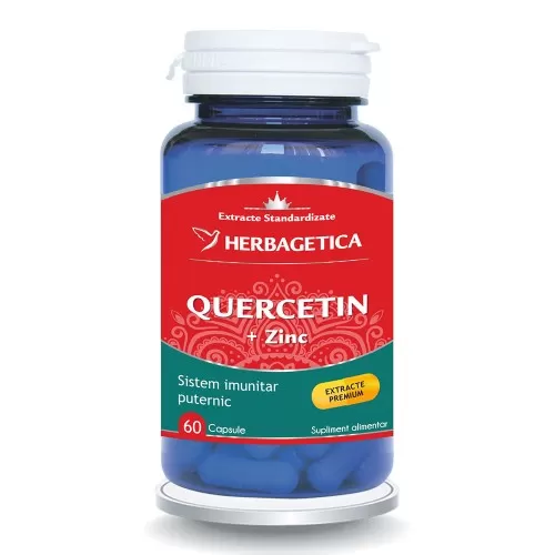 Quercetin + Zinc, 60 capsule, Herbagetica