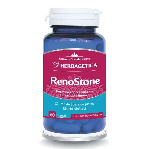RenoStone, 60 capsule, Herbagetica