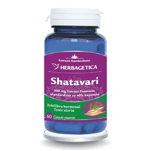 Shatavari, 60 capsule, Herbagetica