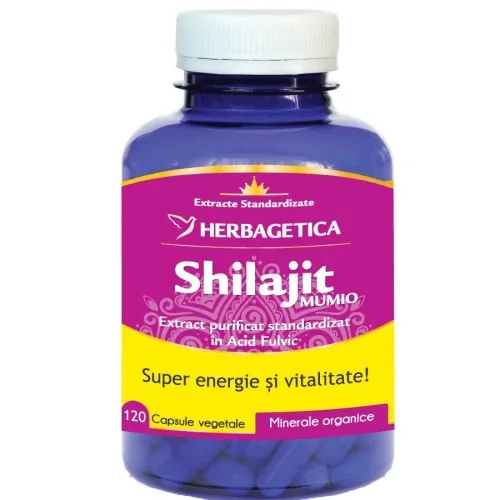 Shilajit Mumio, 120 capsule, Herbagetica