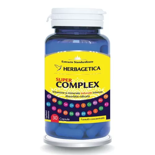 Super Complex, 30 capsule, Herbagetica