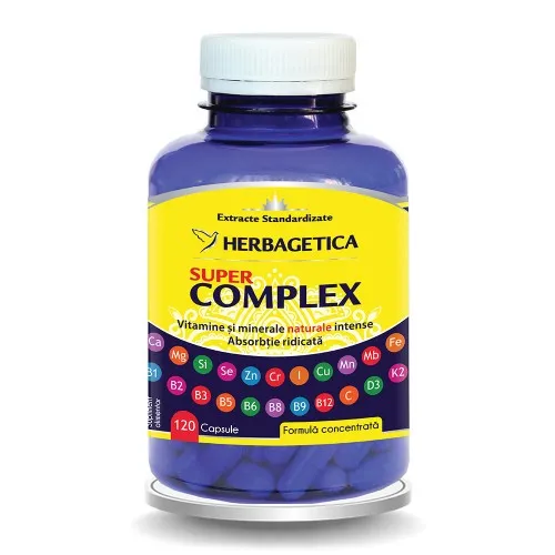 Super Complex, 120 capsule, Herbagetica