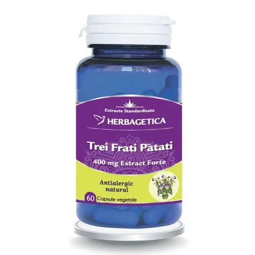 Trei Frati Patati, 60 capsule, Herbagetica