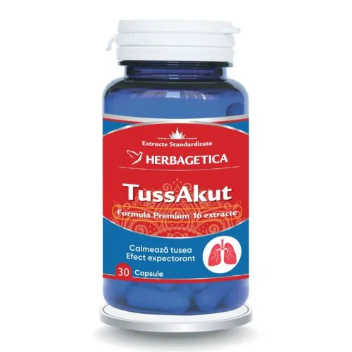 Tussakut, 30 capsule, Herbagetica