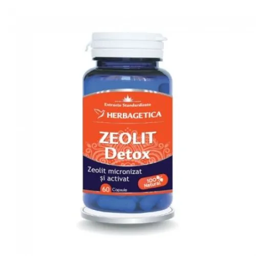 Herbagetica Zeolit Detox -cps x 60