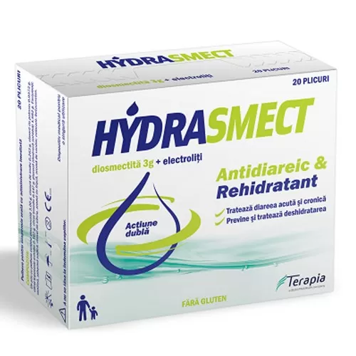HydraSmect, 20 plicuri, Terapia