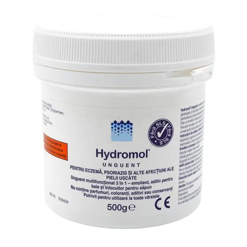 Unguent Emolient Hydromol, 500g, AMD Nobel