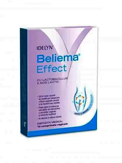 Idelyn Beliema Effect, 10 comprimate vaginale, Walmark