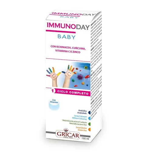 Sirop Immunoday Baby, 150ml, Gricar