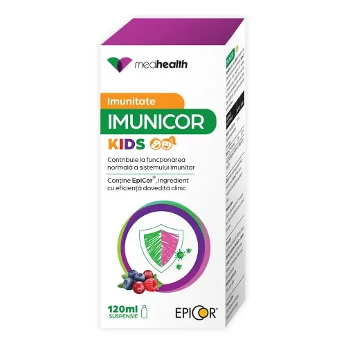 Suspensie Imunicor Kids, 120 ml, ND Medhealth