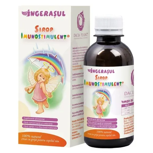 Ingerasul Sirop Imunostimulent x 200ml - Dacia Plant