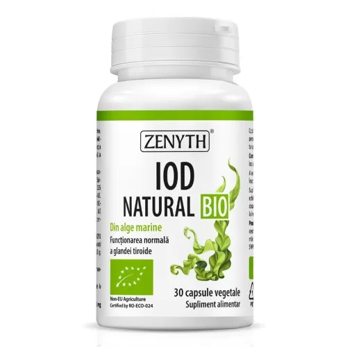 Iod natural Bio, 30 capsule, Zenyth