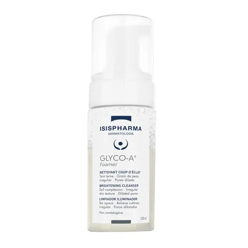 Spuma de curatare iluminatoare Glyco-A, 100 ml, Isis