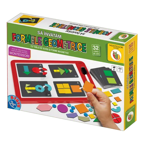 Joc Educativ Forme Magnetice Montessori -D-Toys