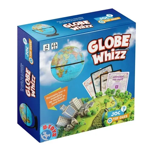 Joc Educativ Globe Whizz de tip Quiz - D-Toys