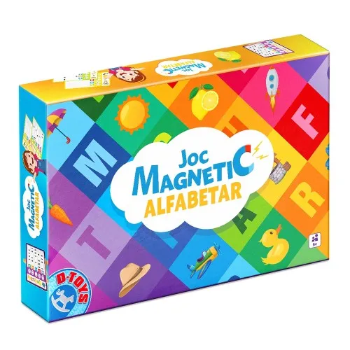 Joc Magnetic Alfabetar cu Tabla -D-Toys