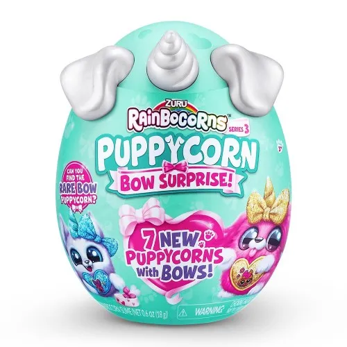 Jucarie de Plus Unicorn Curcubeu Catelusul +3 ani - Rainbocorns