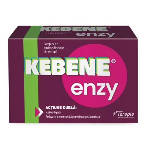 Kebene Enzy, 10 plicuri, Terapia