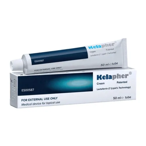 KELAPHER crema tratament echimoze, hematoame cu nano-lactoferina 15%, 50 ml, Solartium Group