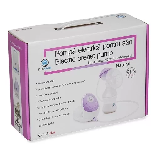 Pompa Electrica San BPA Free KC103 Plus, KidsCare