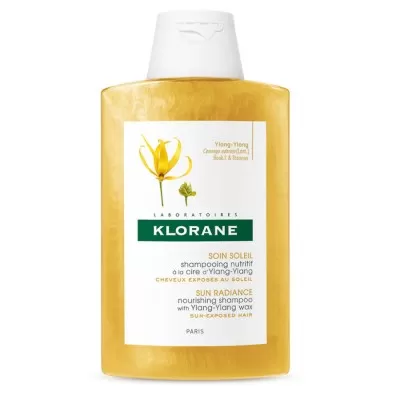 Sampon cu ylang-ylang pentru par expus la soare, 200 ml, Klorane