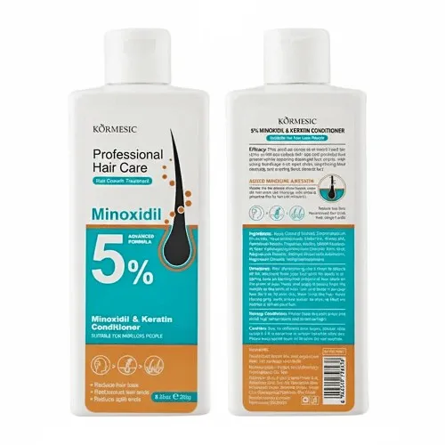 Balsam de par profesional cu minoxidil si keratina, Kormesic, 265 g - Romtox