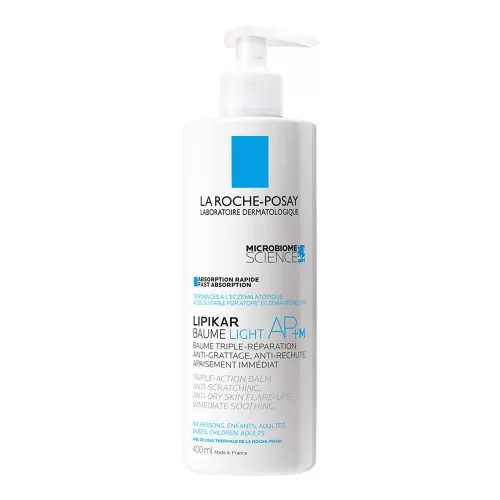 Balsam cu absorbtie rapida Lipikar Light APM cu tripla actiune, 400ml, La Roche-Posay
