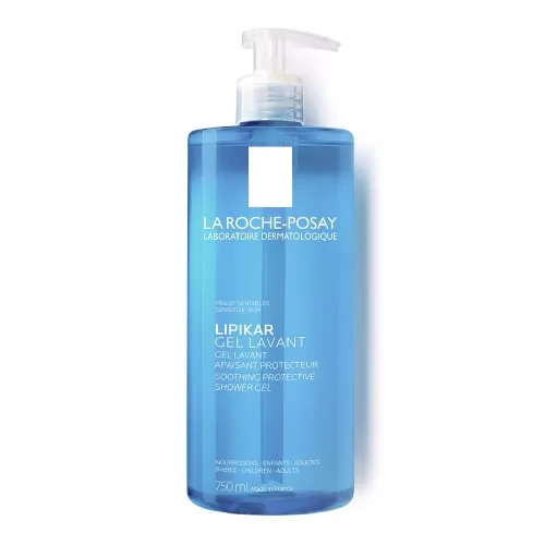 Gel de spalare pentru piele sensibila Lipikar, 750ml, La Roche-Posay
