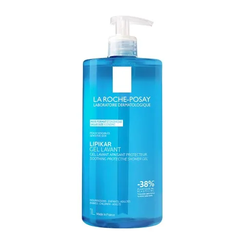 Gel de Spalare Piele Sensibila Lipikar, 1000ml, La Roche Posay