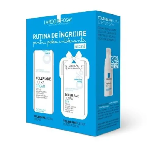 La Roche Posay Toleriane Ultra Crema Intens Calmanta x 40ml +Toleriane Ultra Eyes x 20ml (Cadou)