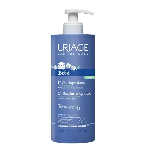 Lapte hidratant 1er Bebe, 500 ml, Uriage