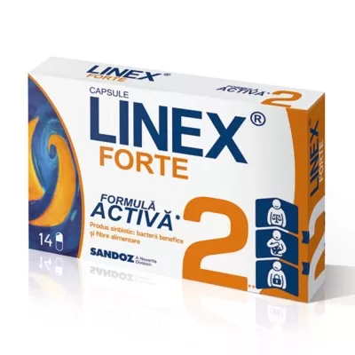 Linex Forte, 14 capsule, Sandoz