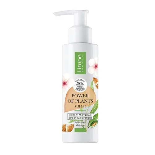 Gel Ulei pt Indepartarea Eficienta a Machiajului, Power of Plants Almond, 145ml, Lirene
