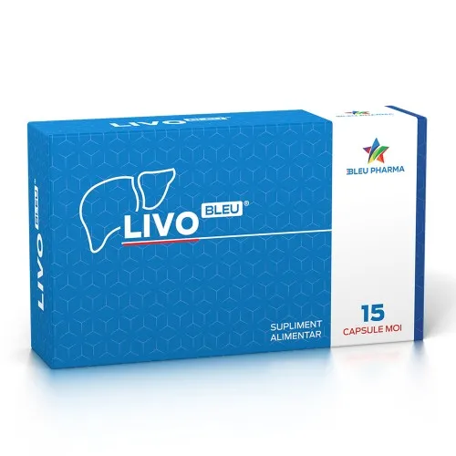 LivoBleu, 15 capsule moi, Bleu Pharma