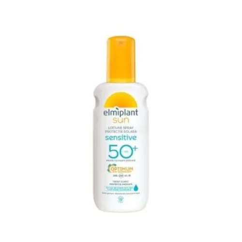 Lotiune pentru protectie solara cu SPF 50+ Optimum Sun, 200 ml, Elmiplant